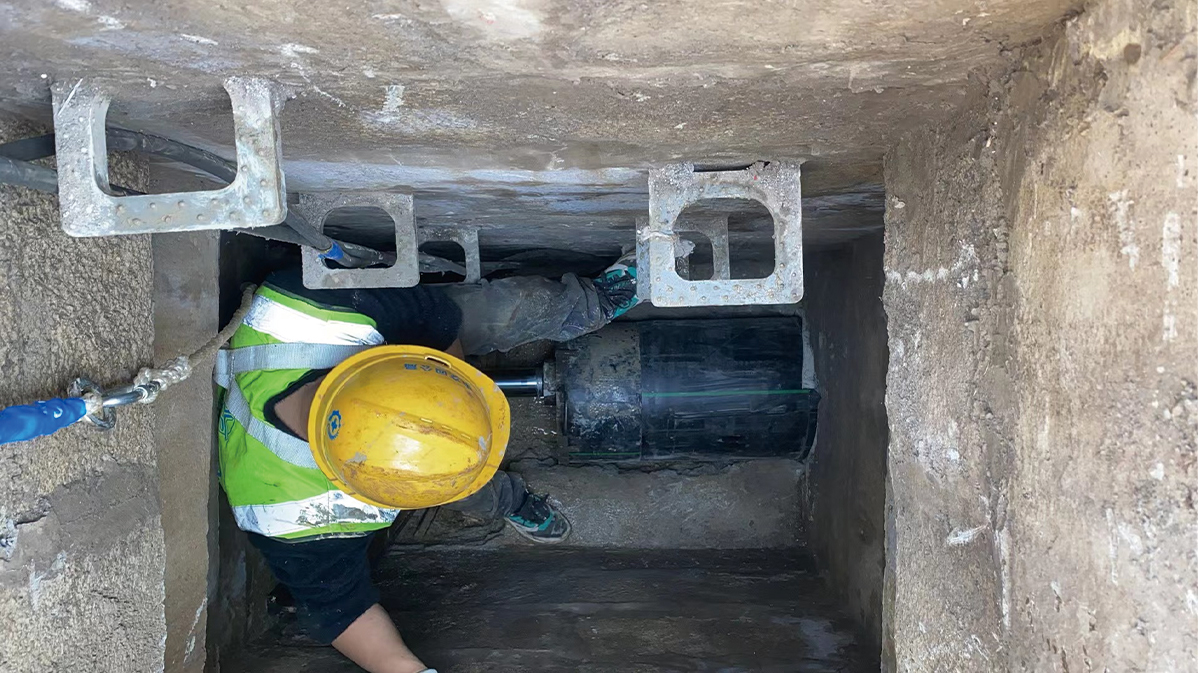 伊通HDPE短管内衬法